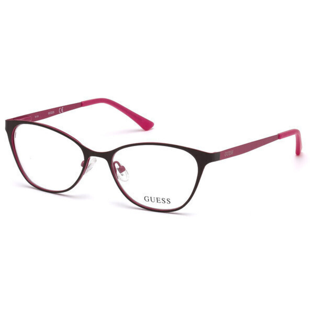 NWT Guess 3010 Black Fuxia 51mm Eyeglasses